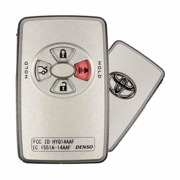 Oem OEM: REF: 2005 - 2007 Toyota Avalon Smart Entry Key 4B Trunk - HYQ14AAF/ PN :89904-07030 RSK-TOY029 - main